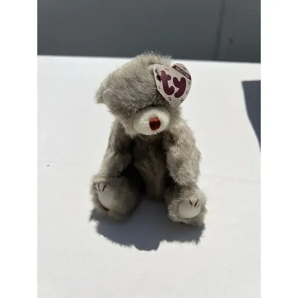 TY BEANIE BABY ATTIC TREASURES DICKENS BEAR 1993 JOINTED PVC PELLETS RETIRED - Picture 1 of 5